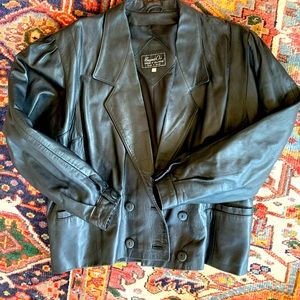 Vintage 80’s leather jacket